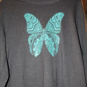 Beautiful butterfly mandala hoodie
